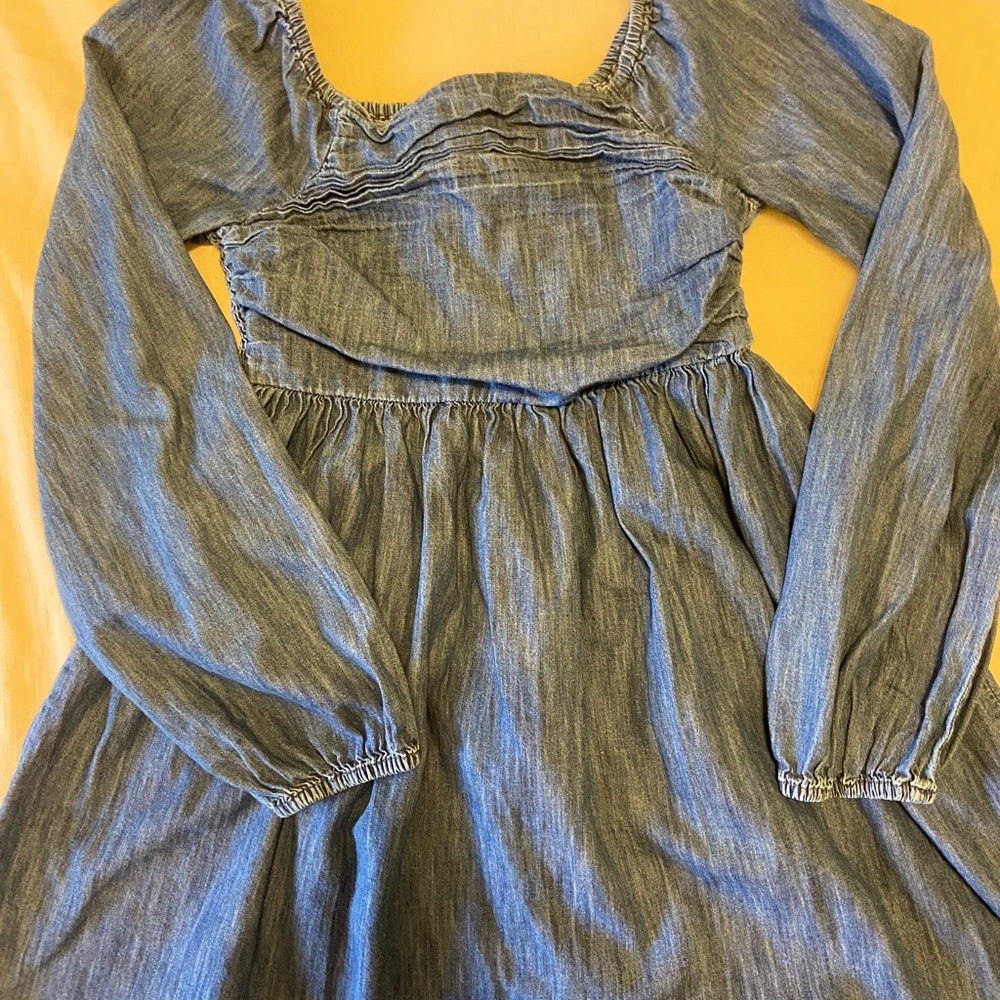 Girls denim dress